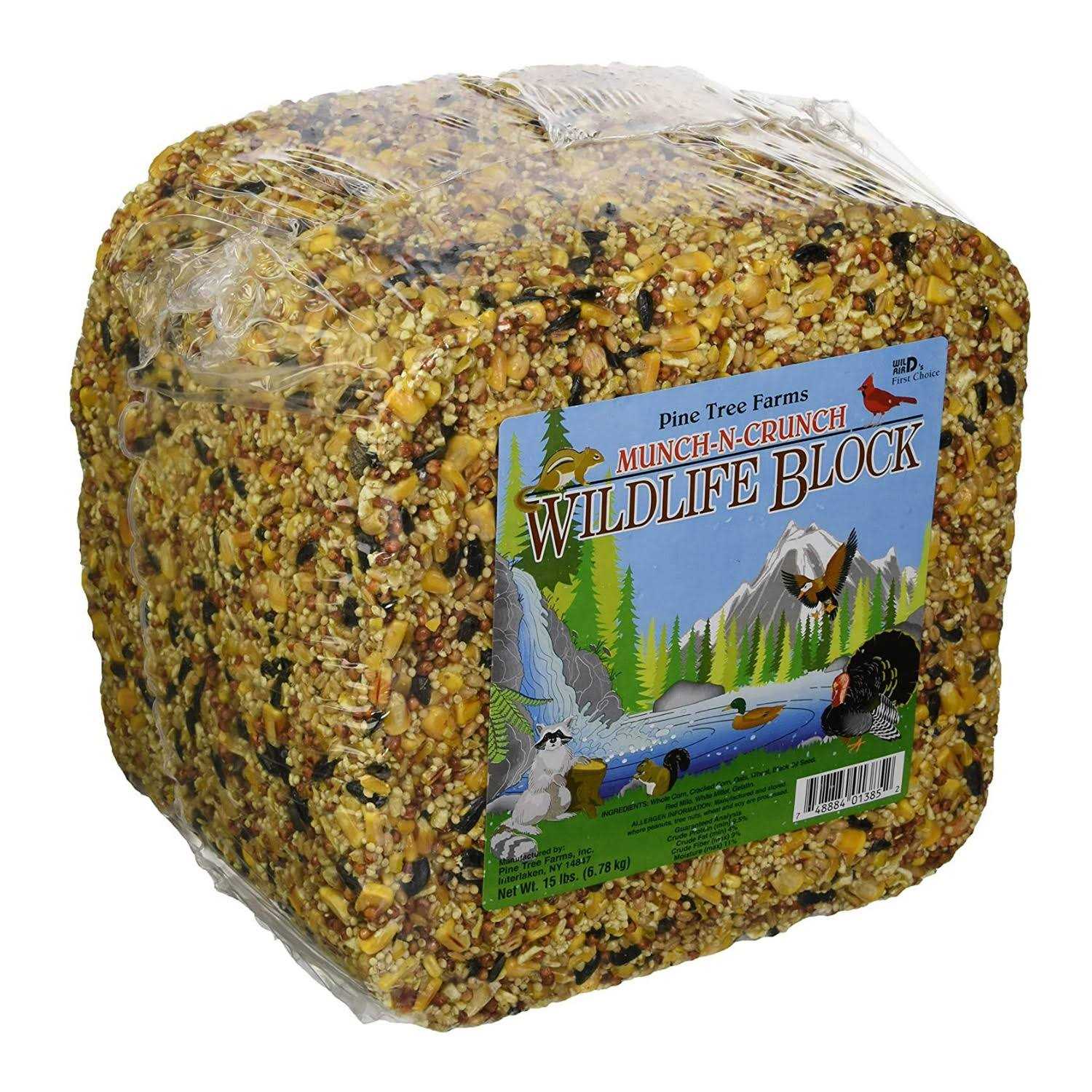 Pine Tree Farms 1385 Munch-N-Crunch Wildlife Block - Image 5