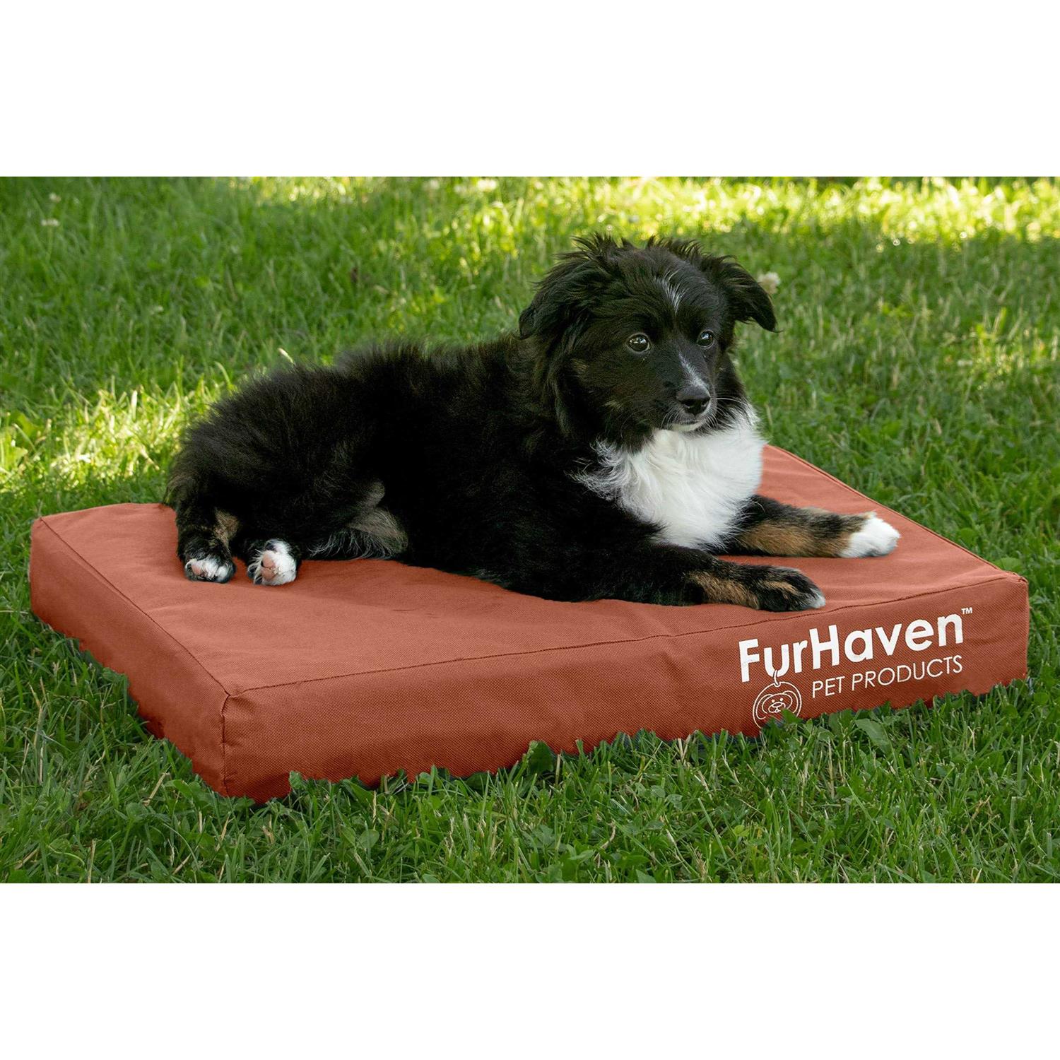 FurHaven Deluxe Dog Bed Indoor/Outdoor - Image 3