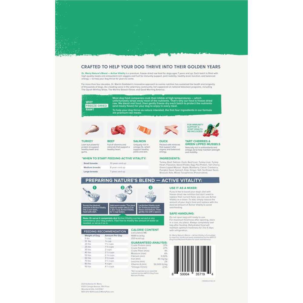 Dr. Marty Nature's Blend Essential Wellness Freeze-Dried Dog Food - Image 5