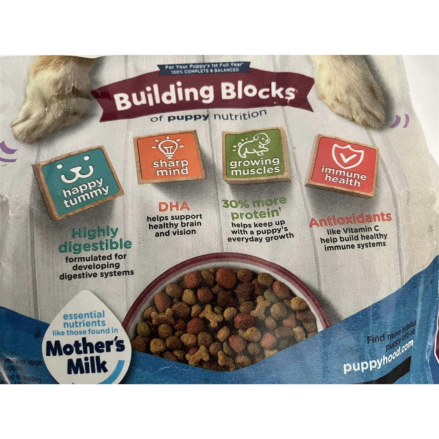 Purina Puppy Chow Tender Crunchy Real Beef Dry Puppy Food - Image 3