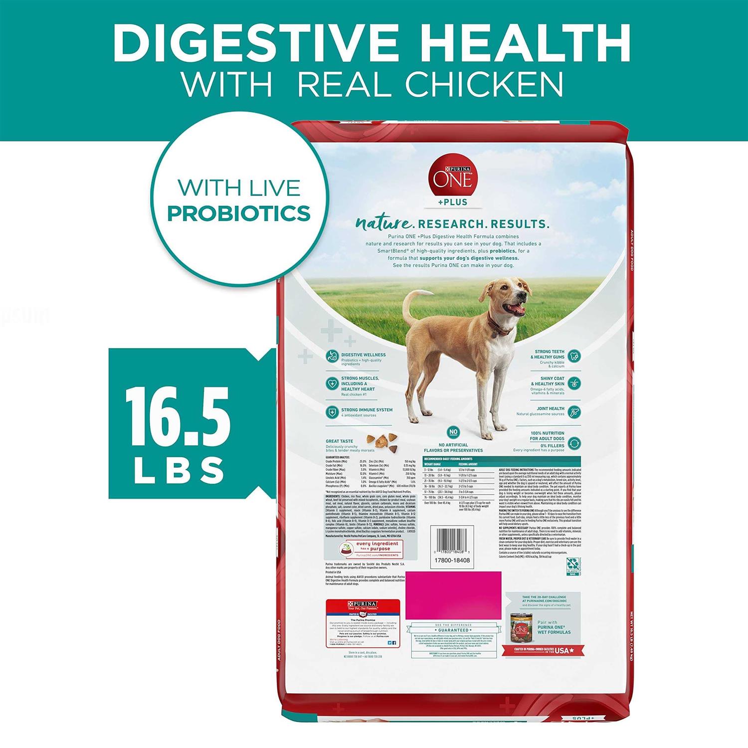Purina ONE Digestive Health Dry Dog Food - Image 4