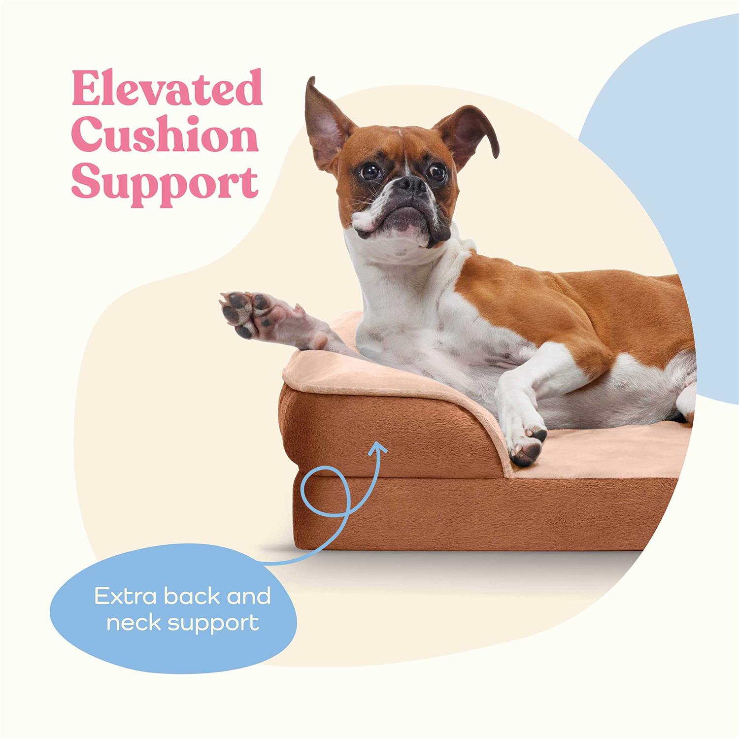 Pitpet Orthopedic Sofa Dog Bed Ultra Comfortable Dog Bed for Large Dogs - Image 5