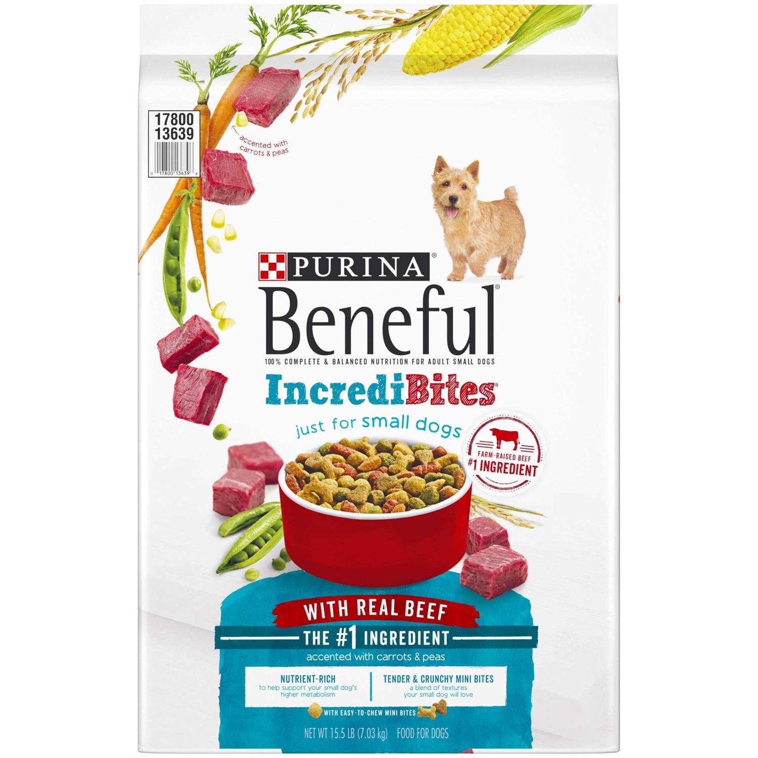 Purina Beneful IncrediBites Beef Dry Dog Food - Image 2