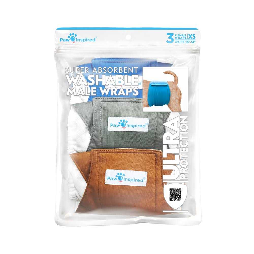 Paw Inspired Male Dog Wraps Washable Belly Band for Dogs - Image 4