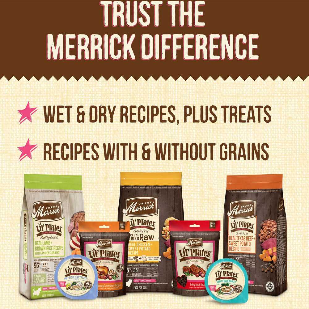 Merrick Lil' Plates Grain Free Real Sweet Potato Small Breed Dry Dog Food - Image 3