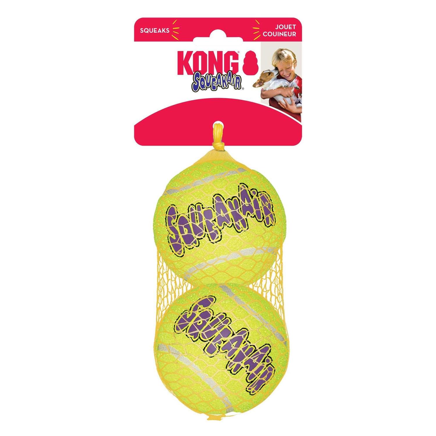 Kong Squeakair Tennis Balls - Image 3