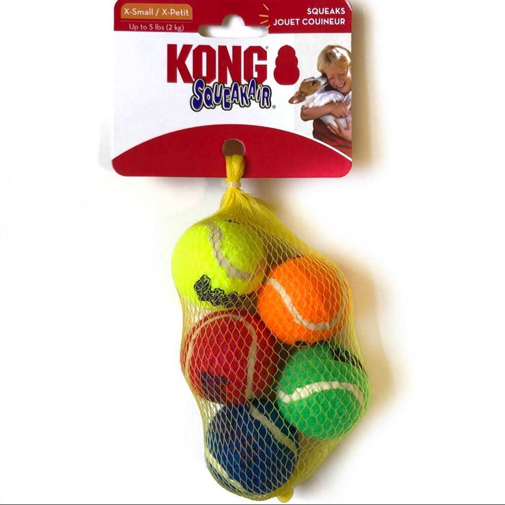 Kong Squeakair Tennis Balls - Image 4