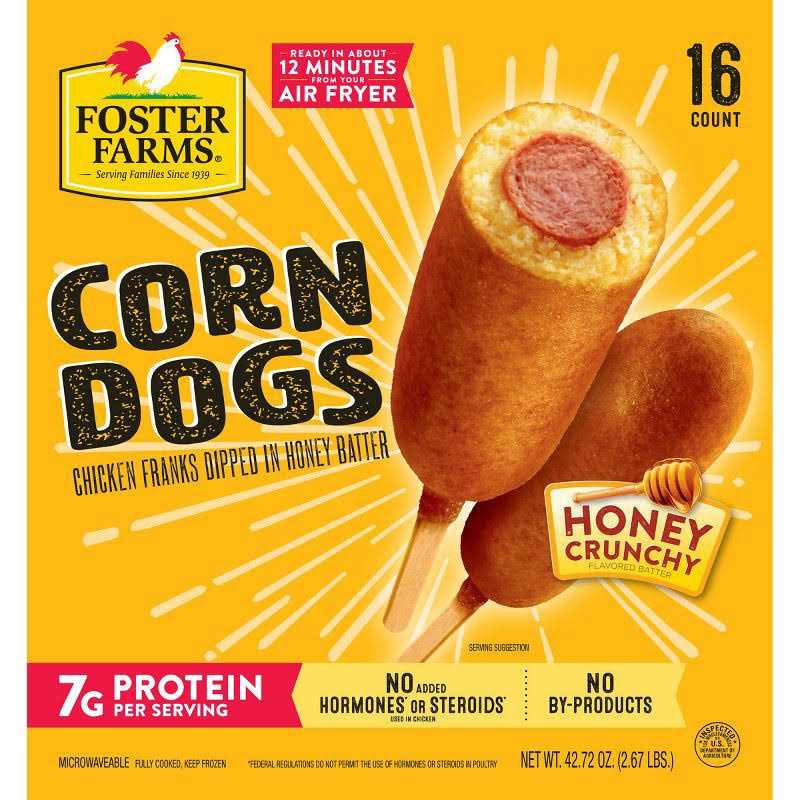 Foster Farms Corn Dogs Honey Crunchy Flavor - Image 4