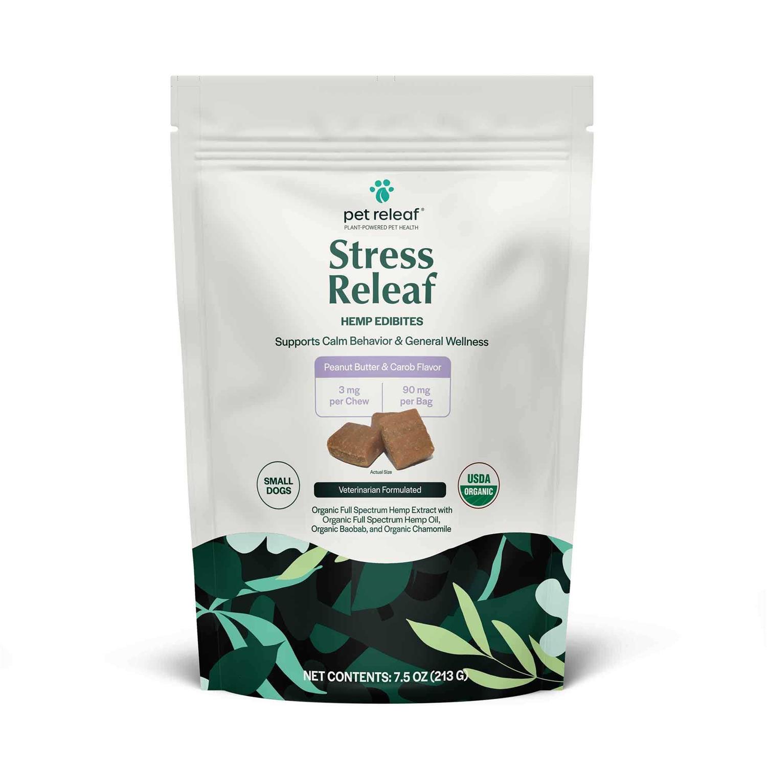 Pet Releaf Stress Releaf Peanut Butter Carob