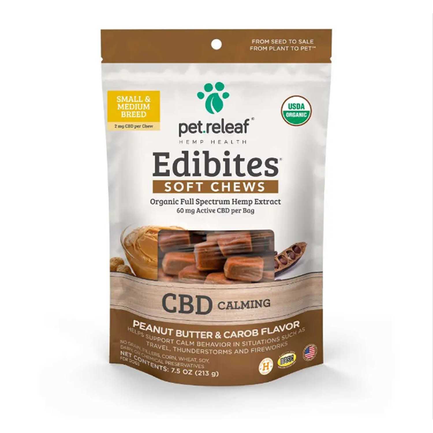 Pet Releaf Stress Releaf Peanut Butter Carob - Image 5