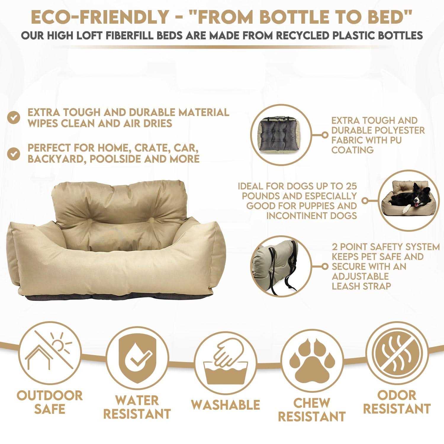 Precious Tails Travel Pet Bed - Image 4