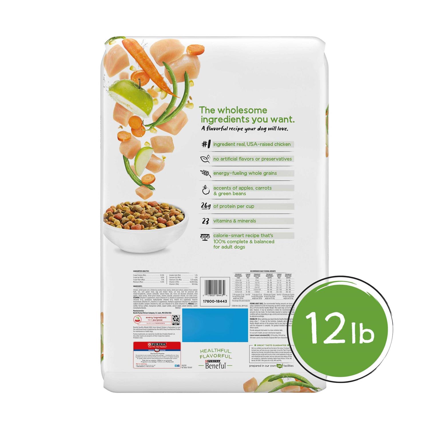 Purina Beneful Healthy Weight Dry Dog Food Chicken - Image 5