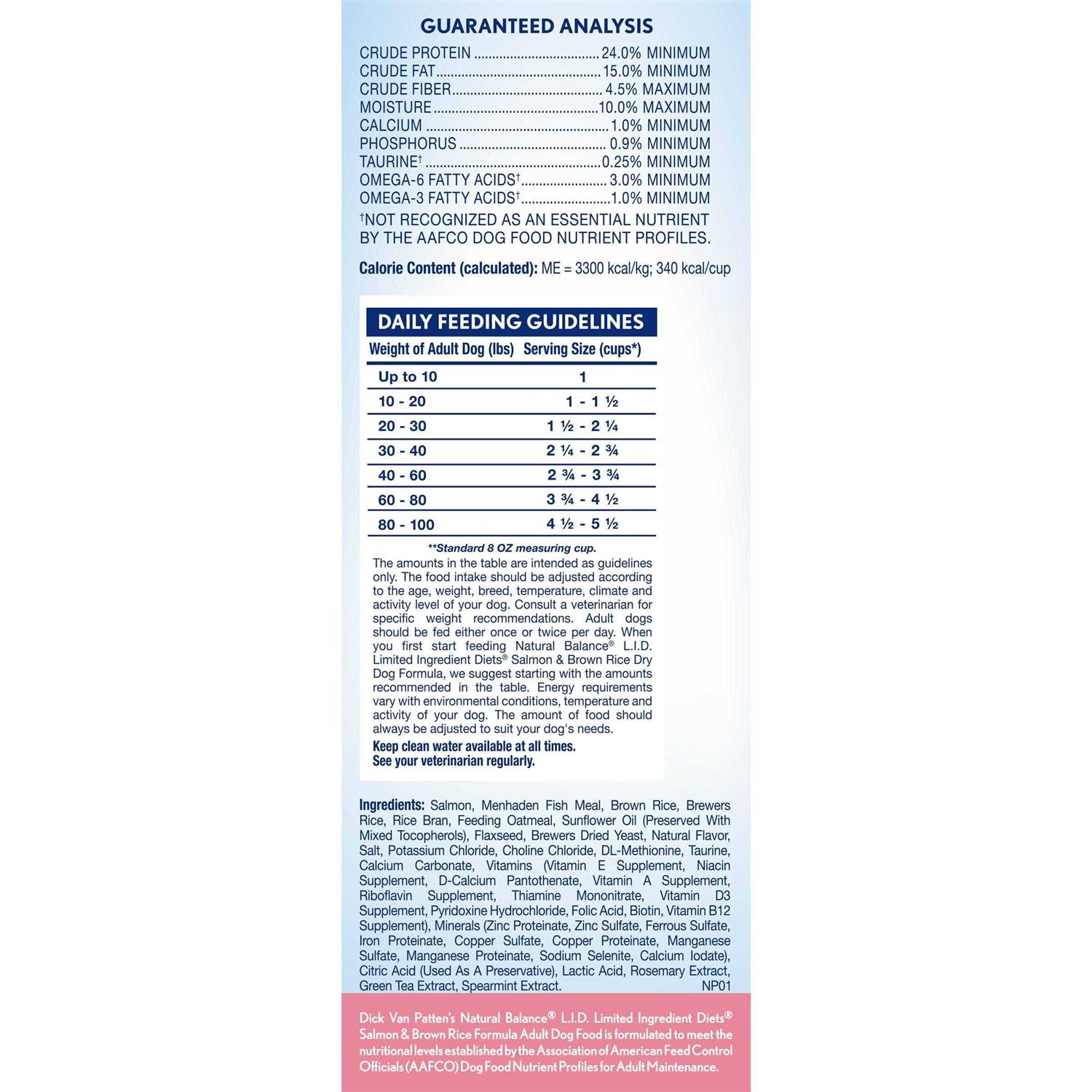 Natural Balance Limited Ingredient Dry Dog Food - Image 3