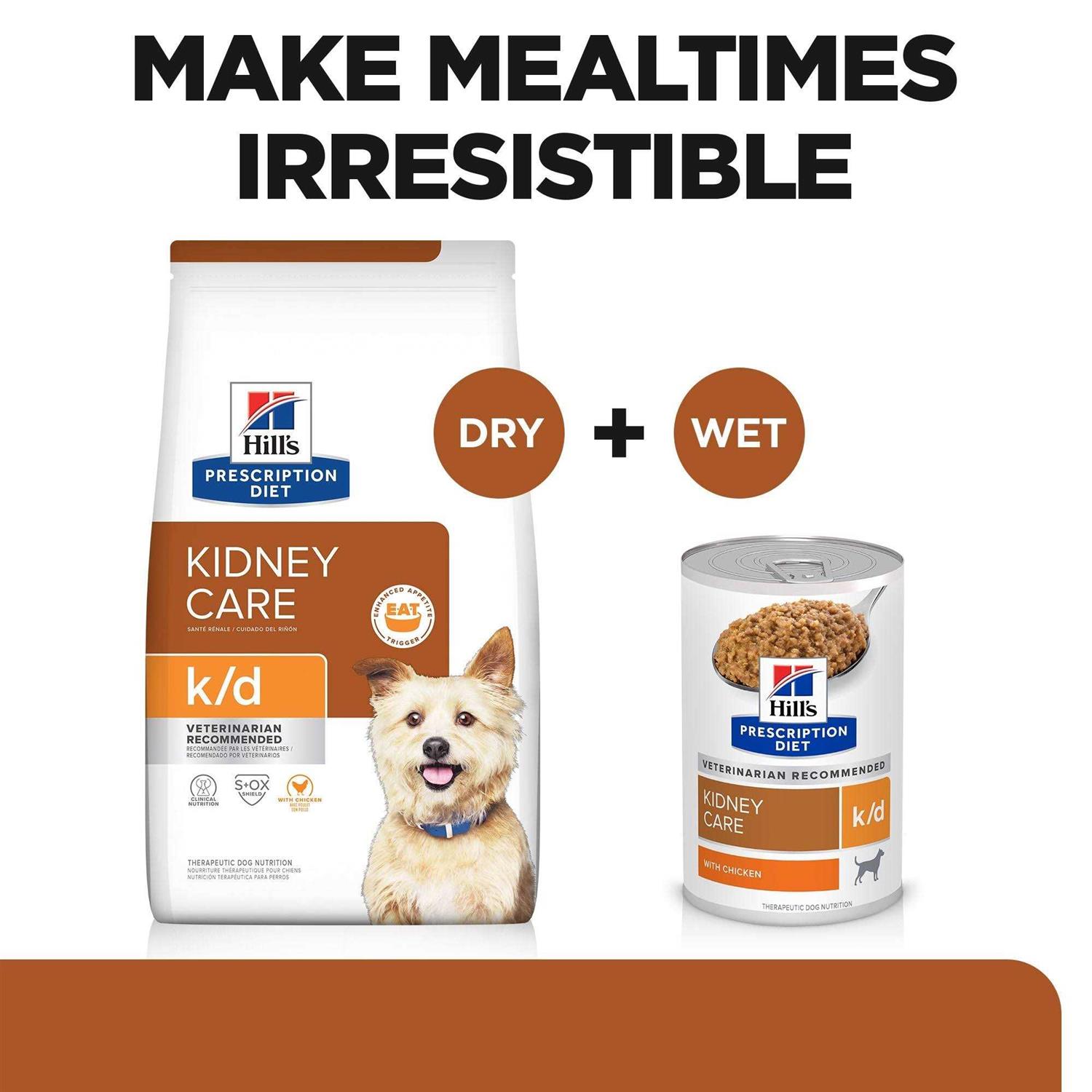 Hill's Prescription Diet k/d Kidney Care with Chicken Canned Dog Food - Image 4