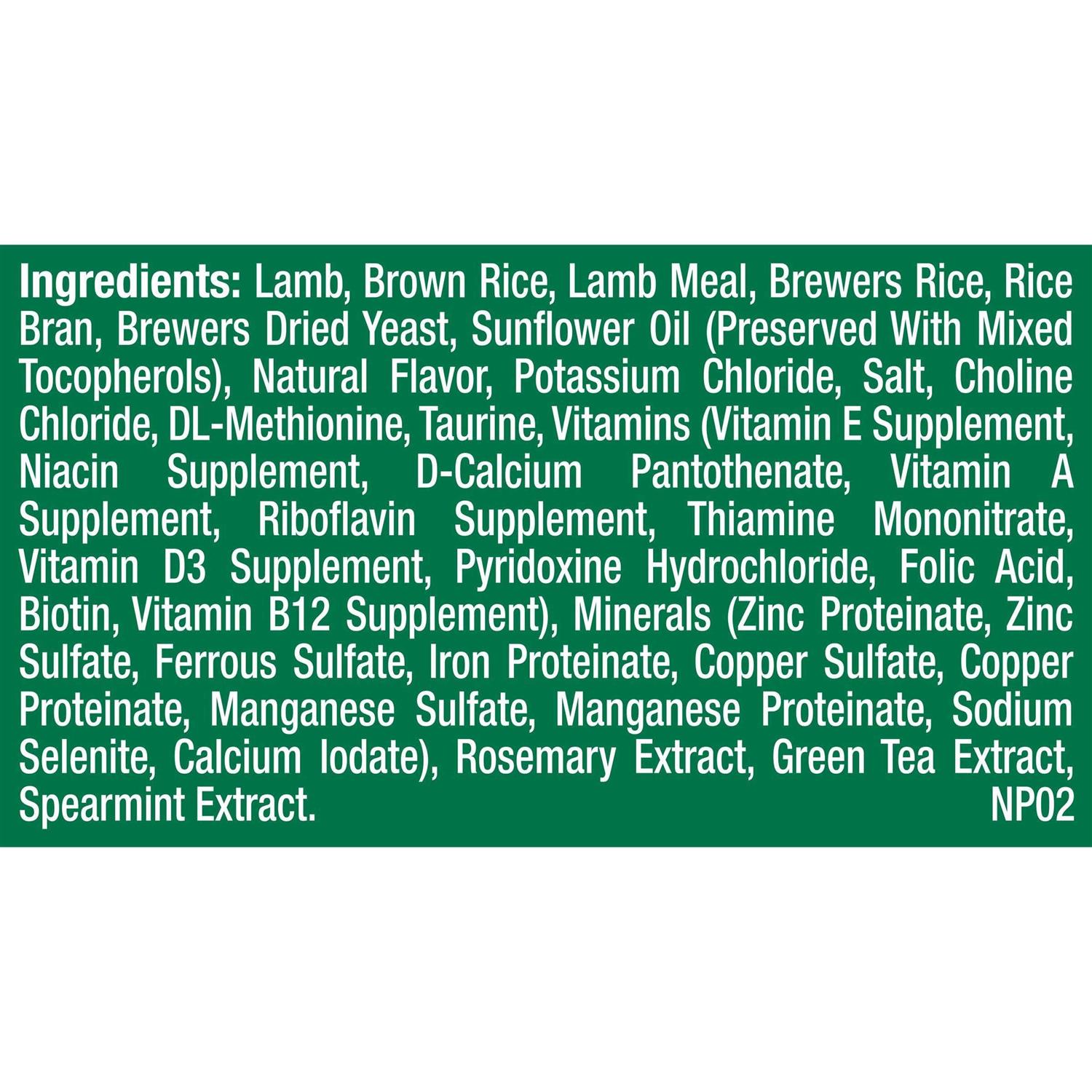 Natural Balance Limited Ingredient Diets Lamb & Brown Rice Dry Dog Food - Image 4