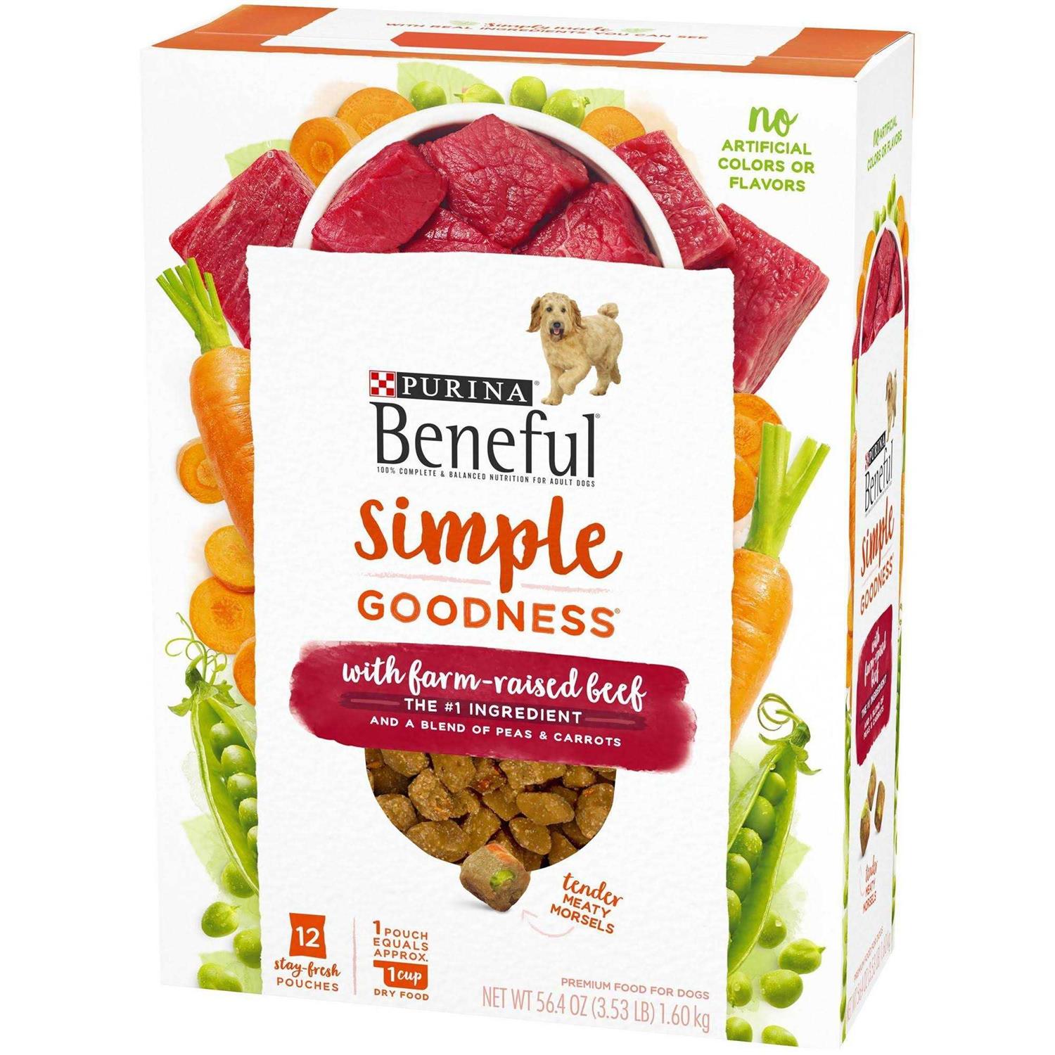 Purina Beneful Dry Dog Food Simple Goodness With Farm Raised - Image 3