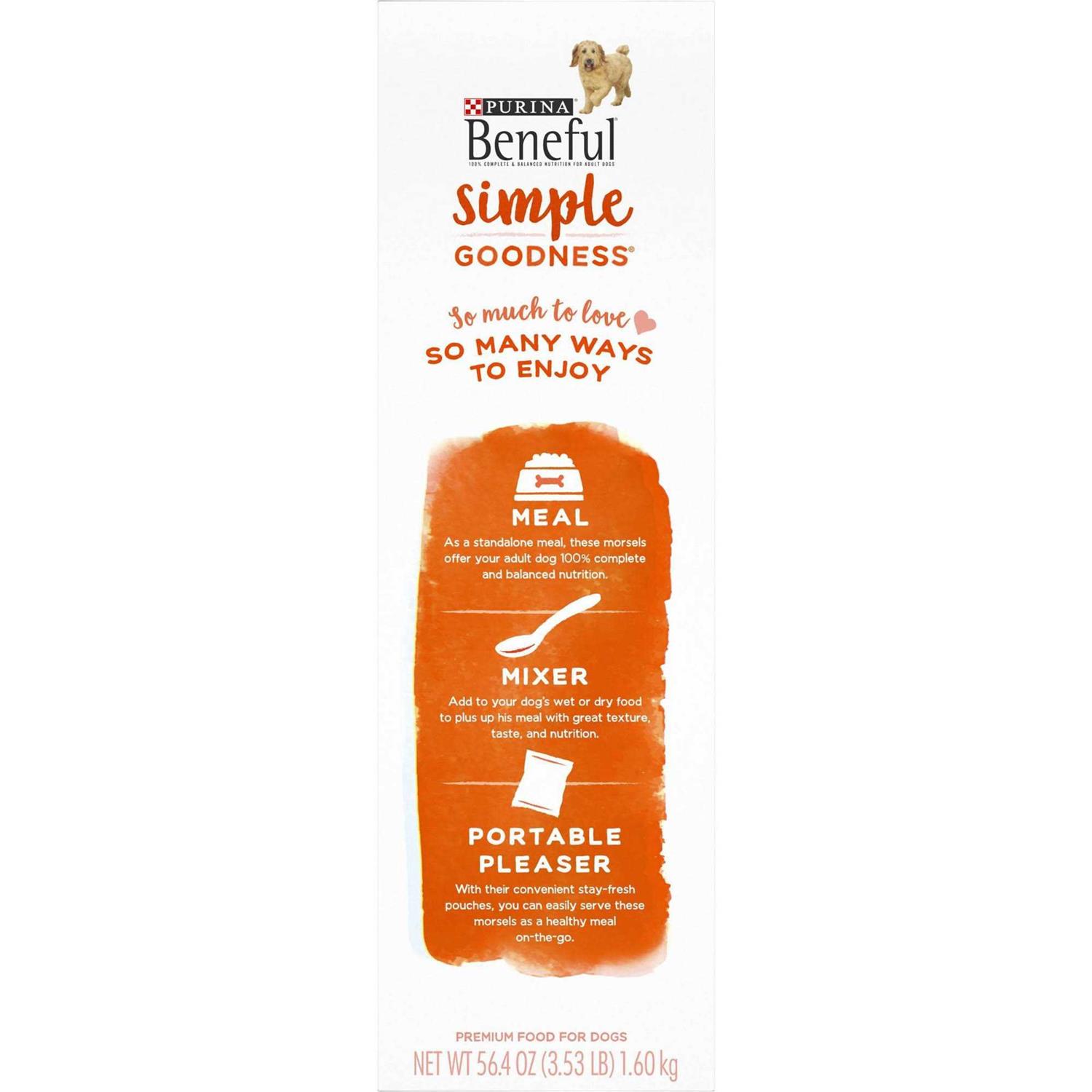 Purina Beneful Dry Dog Food Simple Goodness With Farm Raised - Image 5