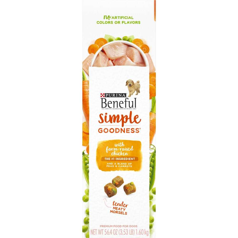Purina Beneful Dry Dog Food Simple Goodness With Farm Raised - Image 2