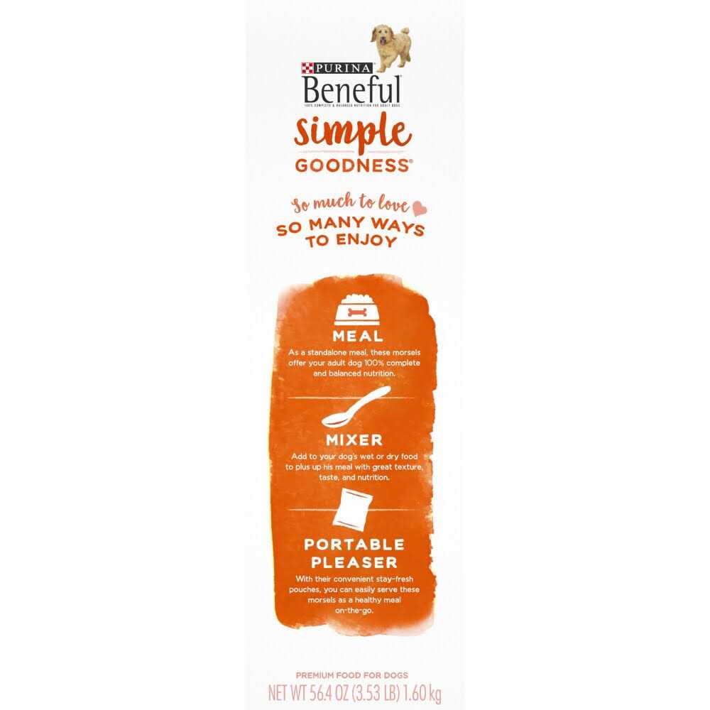 Purina Beneful Dry Dog Food Simple Goodness With Farm Raised - Image 3