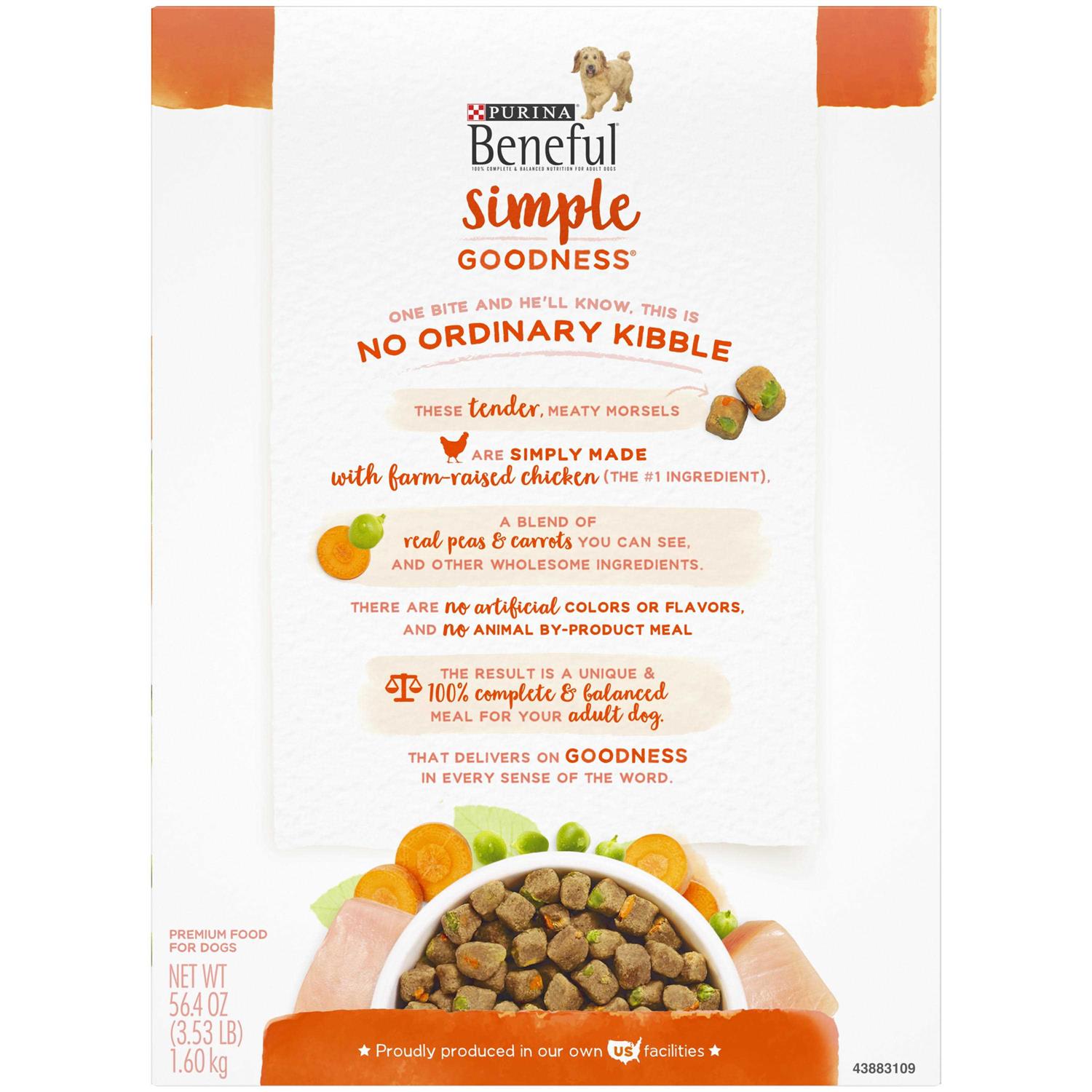 Purina Beneful Dry Dog Food Simple Goodness With Farm Raised - Image 5