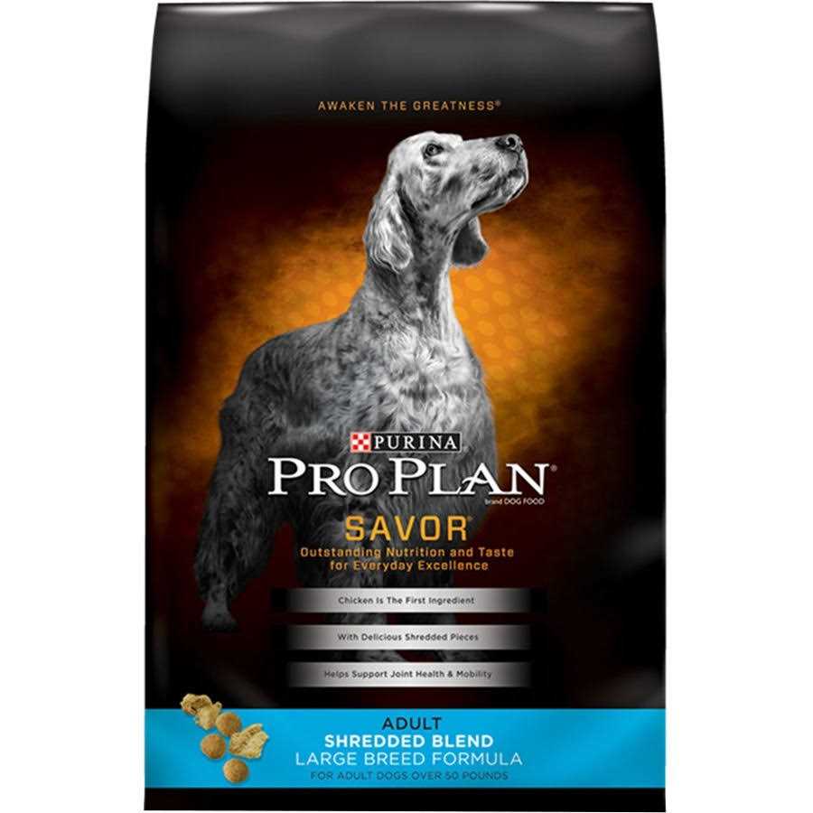 Purina Pro Plan Adult Shredded Blend Large Breed Formula Dry Dog Food