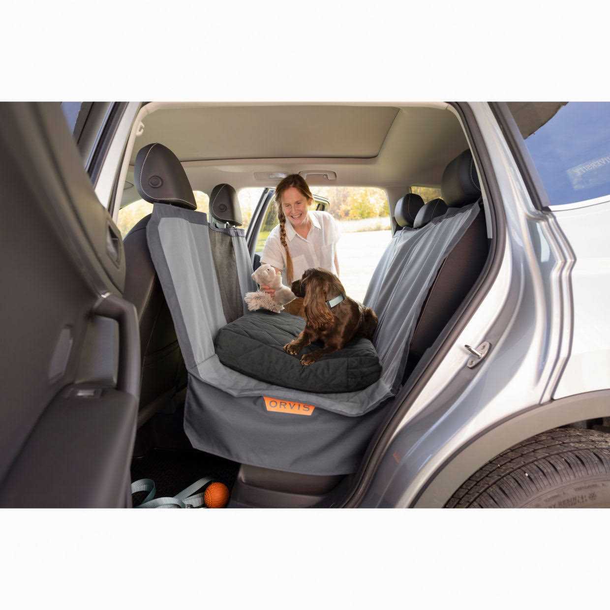 Orvis Memory Foam Couch Dog Bed Slate - Image 4