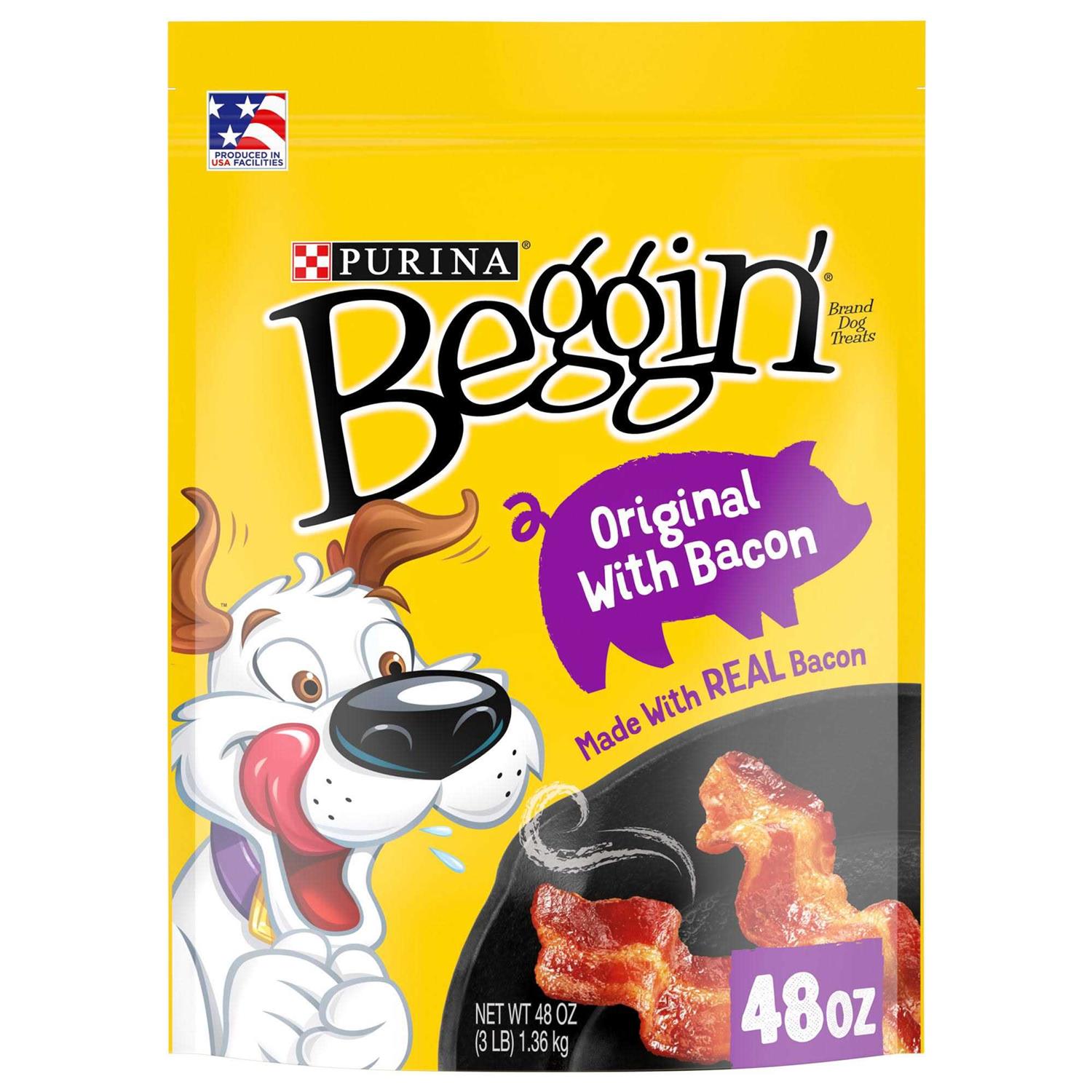 Purina Beggin Bacon Strips Dog Treats - Image 2