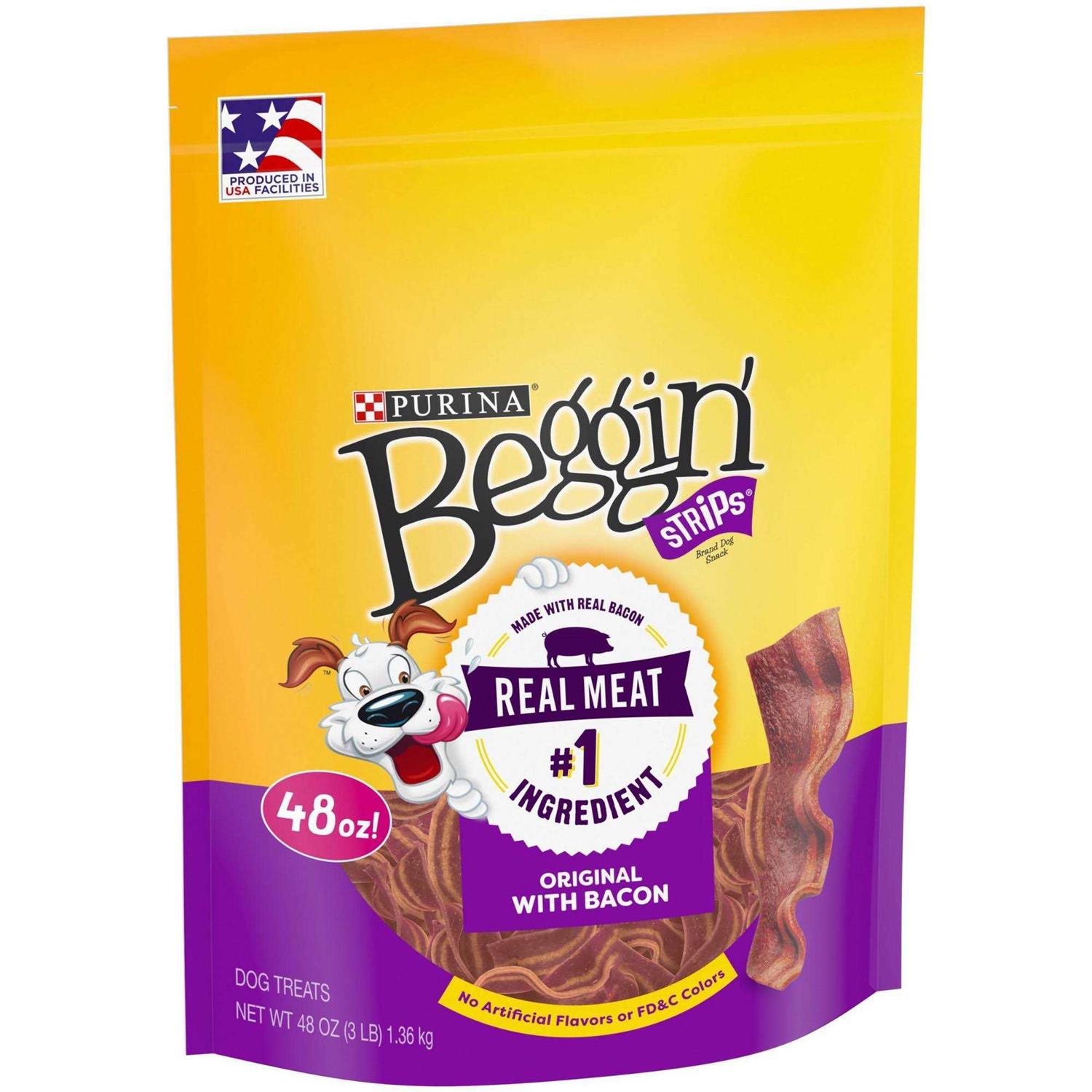 Purina Beggin Bacon Strips Dog Treats - Image 3