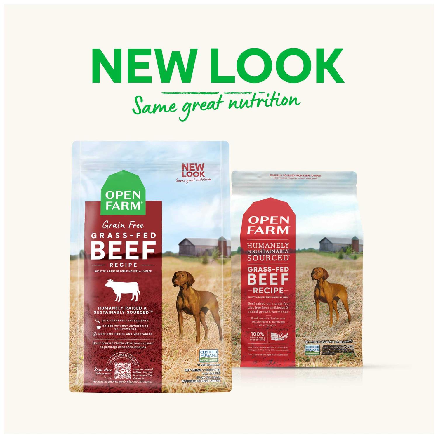 Open Farm Grass Fed Beef Grain Free Dry Dog Food - Image 5