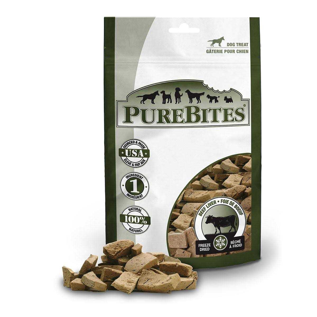 PureBites Beef Liver Freeze Dried Dog Treats - Image 3