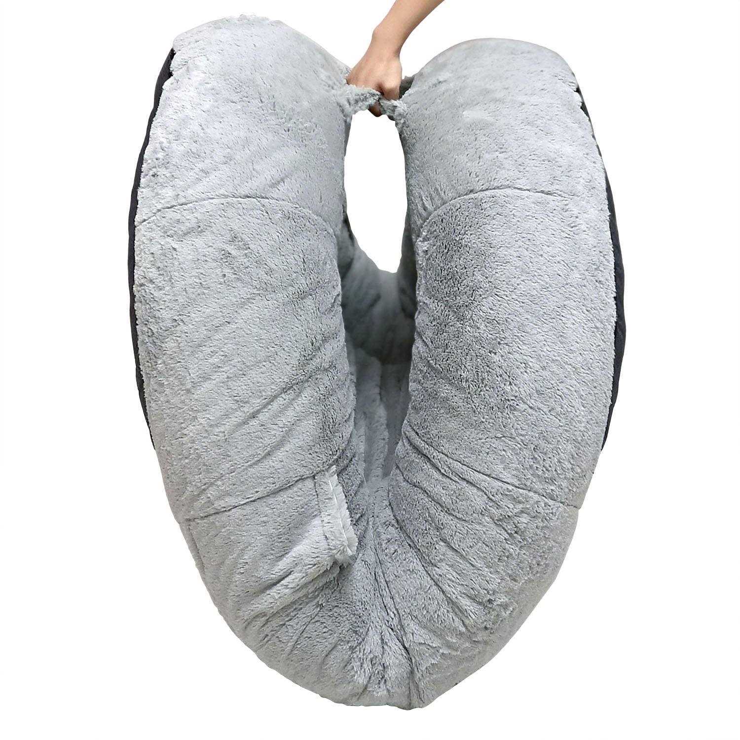 Fond + Found Large Cozy Plush Pet Bed for Humans - Image 4