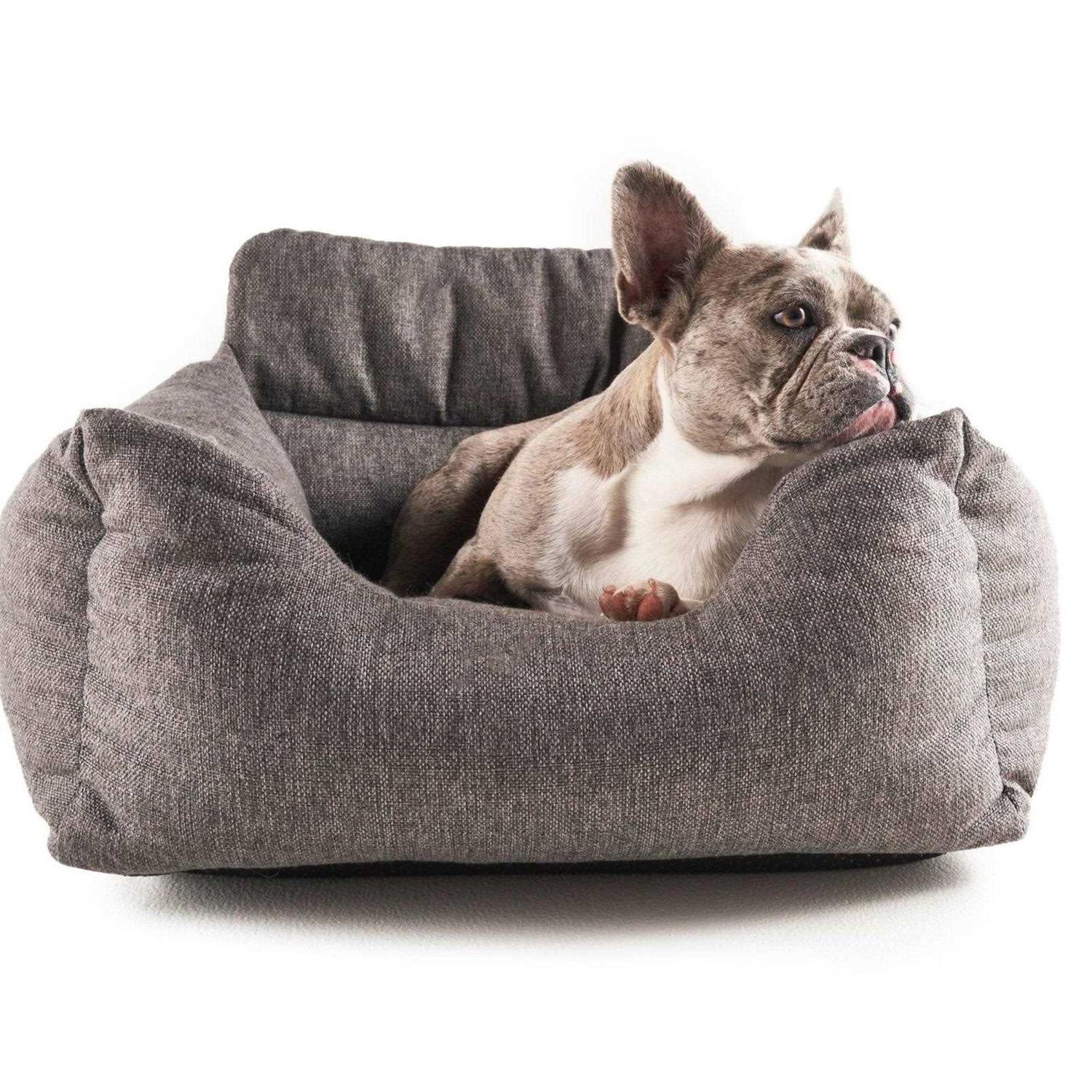 Paw PupProtector Memory Foam Dog Car Bed Gray Seat - Image 4