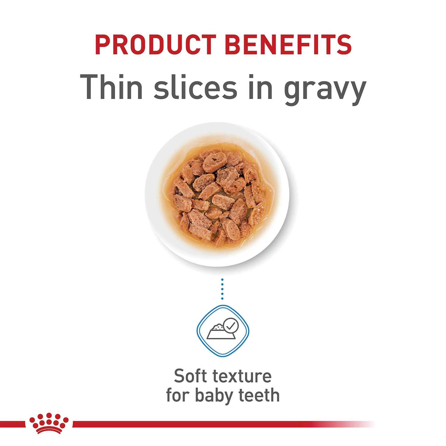 Royal Canin Size Health Nutrition Puppy Thin Slices in Gravy Wet Dog Food - Image 3
