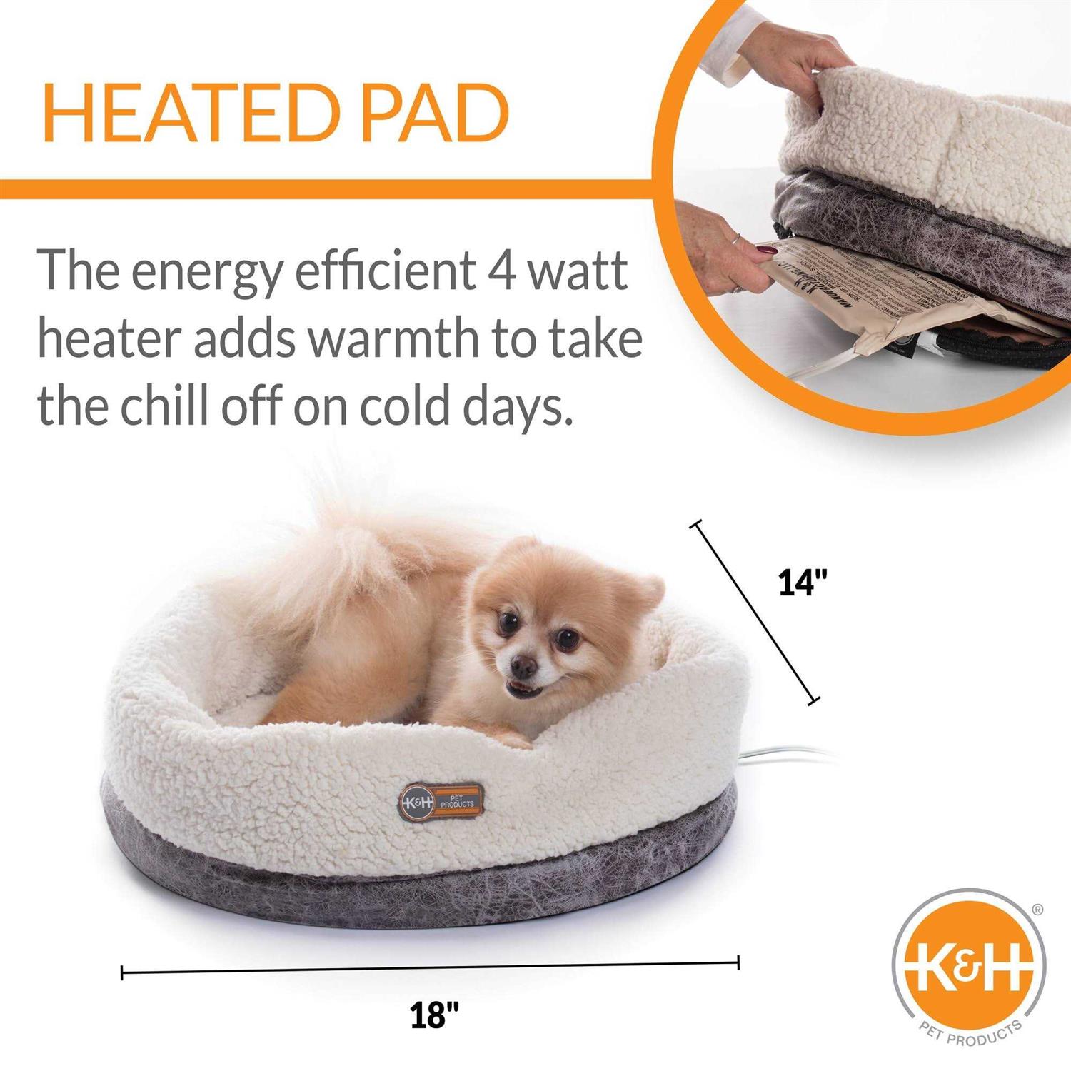 K&H Thermo-Snuggle Cup Pet Bed Bomber - Image 3