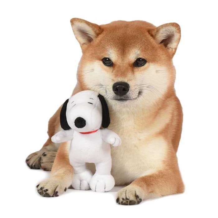 Peanuts for Pets Snoopy Figure Classic Plush Squeaker Dog Toy 9 Inch Medium White Plush Dog Toy for All Dogs - Image 3