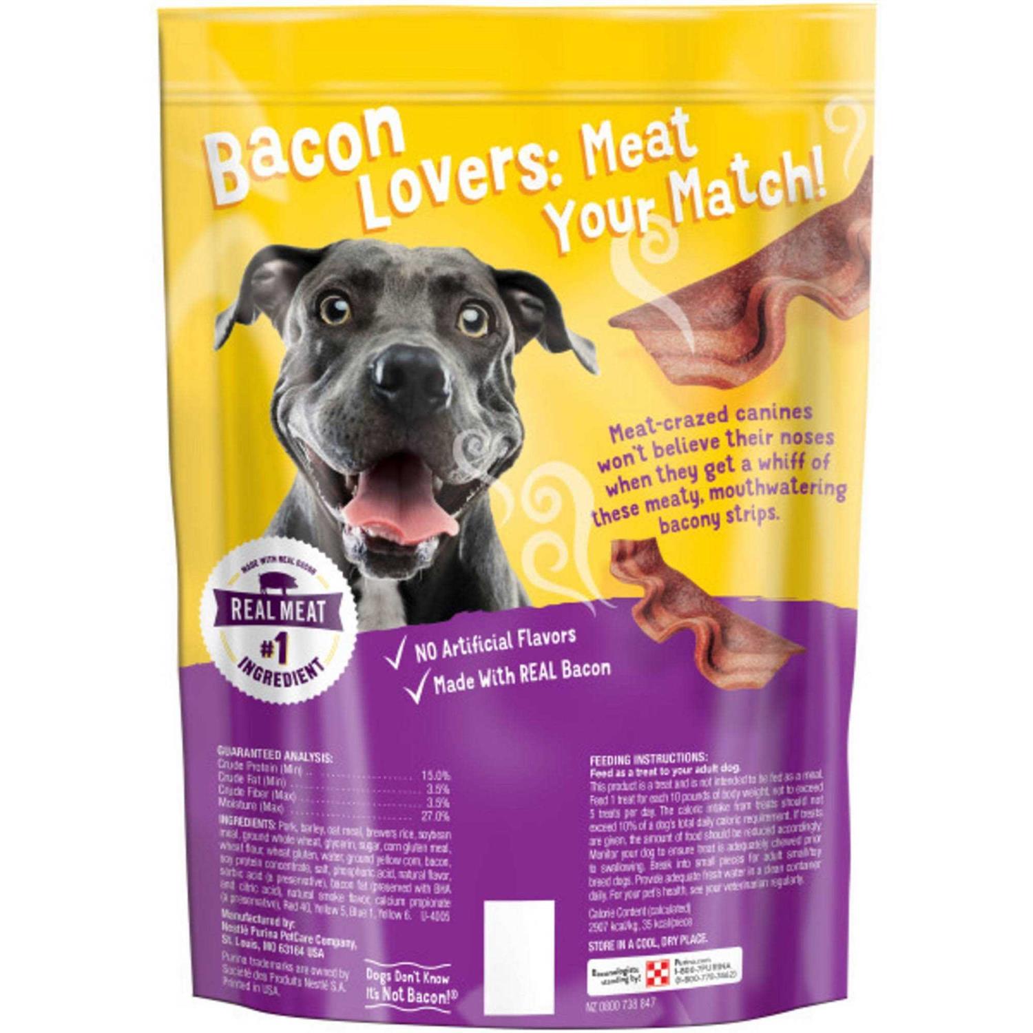 Purina Beggin' Strips Bacon Flavor Dog Treats - Image 3