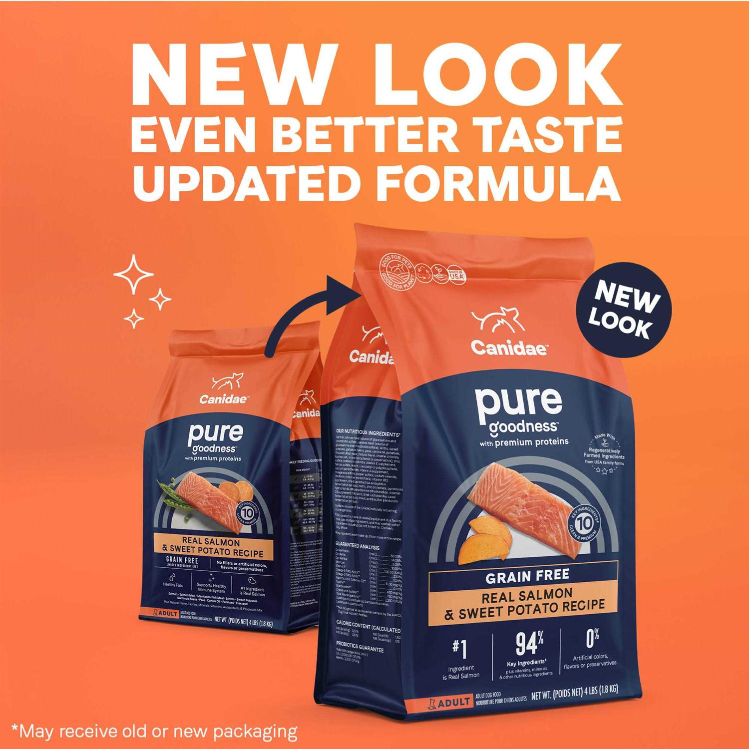 Canidae Pure Grain Free Salmon & Sweet Potato Adult Dry Dog Food - Image 4
