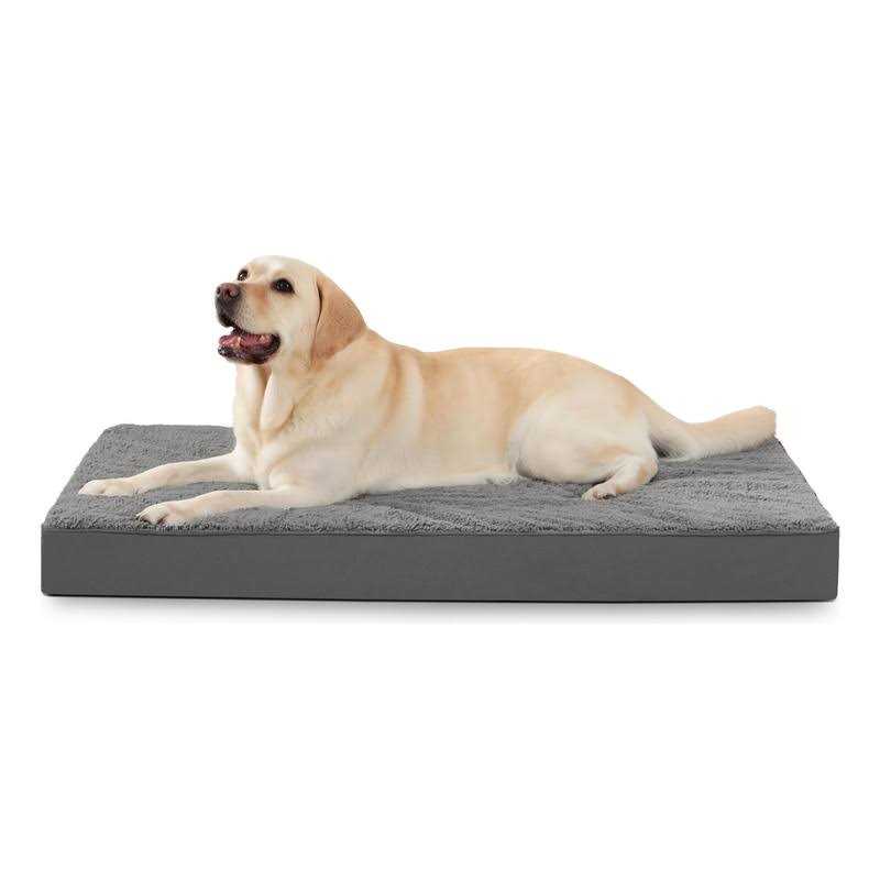 NUPIDA Dog Bed Waterproof Deluxe Plush Dog Beds with Removable Washable Cover Anti-Slip Bottom Pet Sleeping Mattress for Large - Image 3