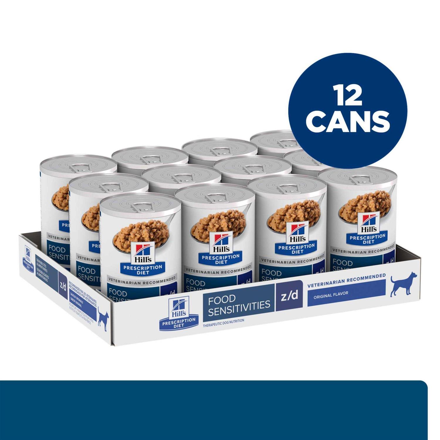 Hill's Prescription Diet z/d Skin/Food Sensitivities Canned Dog Food - Image 5