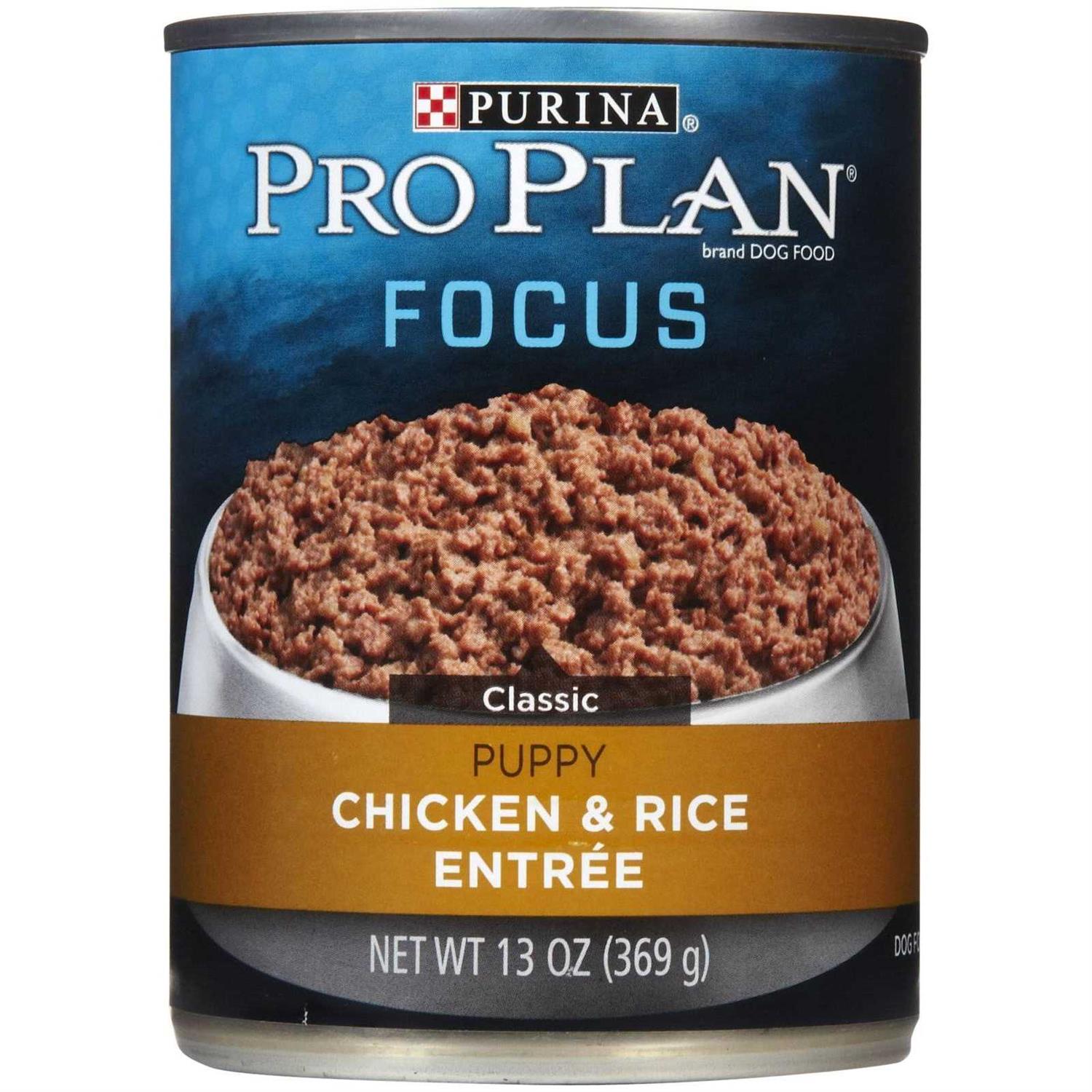 Purina Pro Plan Puppy Chicken & Rice Canned Dog Food