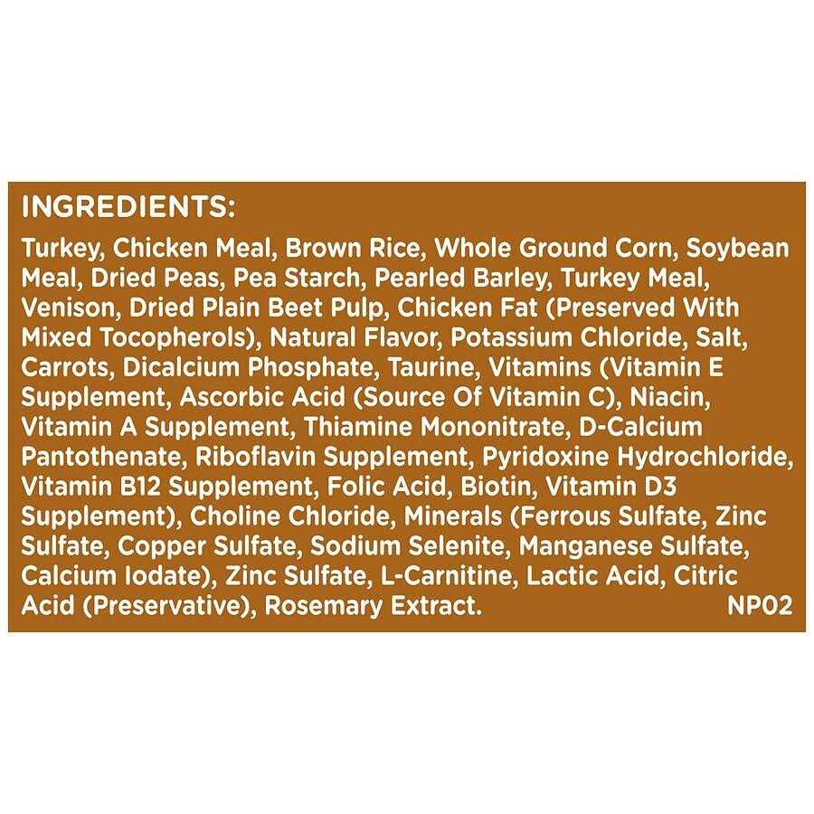 Rachael Ray Nutrish Real Turkey Brown Rice & Venison Recipe Dry Dog Food - Image 4