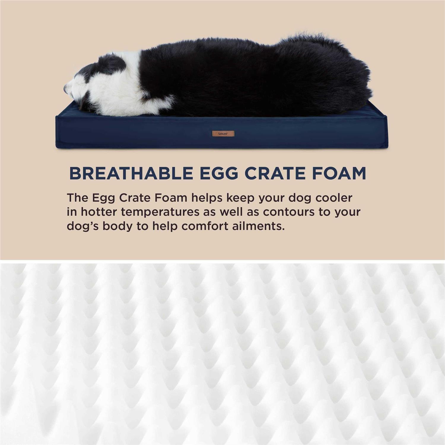 Le sure Lesure Outdoor Waterproof Dog Dogs Dog Bed with Oxford Fabric Surface - Image 4