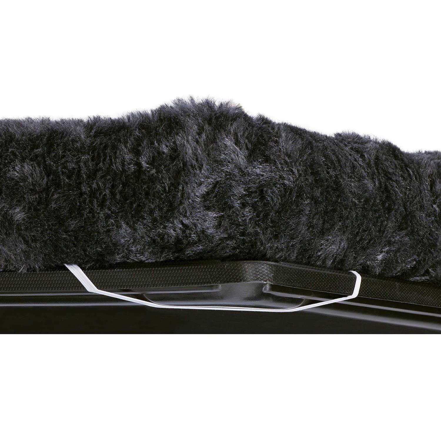 Midwest Quiet Time Gray Fleece Pet Bed - Image 3