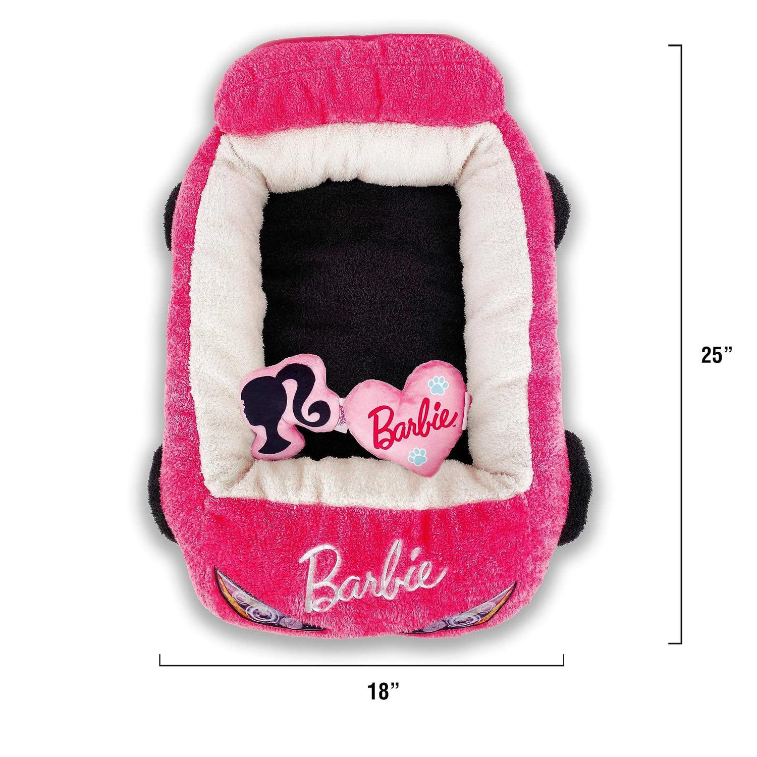 Megatoys Barbie Plush Car Pet Bed - Image 3