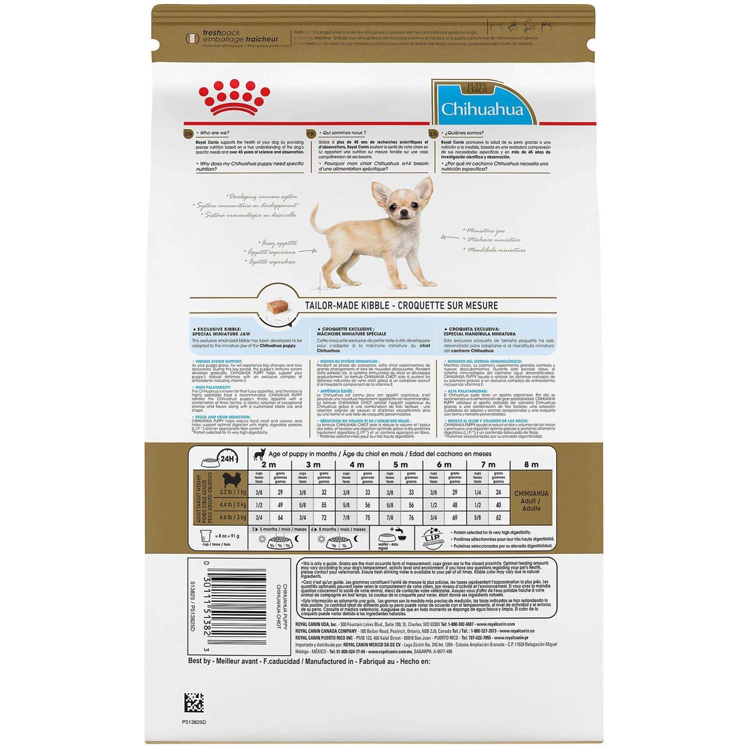Royal Canin Breed Health Nutrition Chihuahua Puppy Dry Dog Food - Image 3