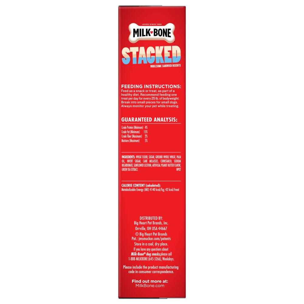 Milk-Bone Stacked Molasses & Peanut Butter Dog Treats - Image 5