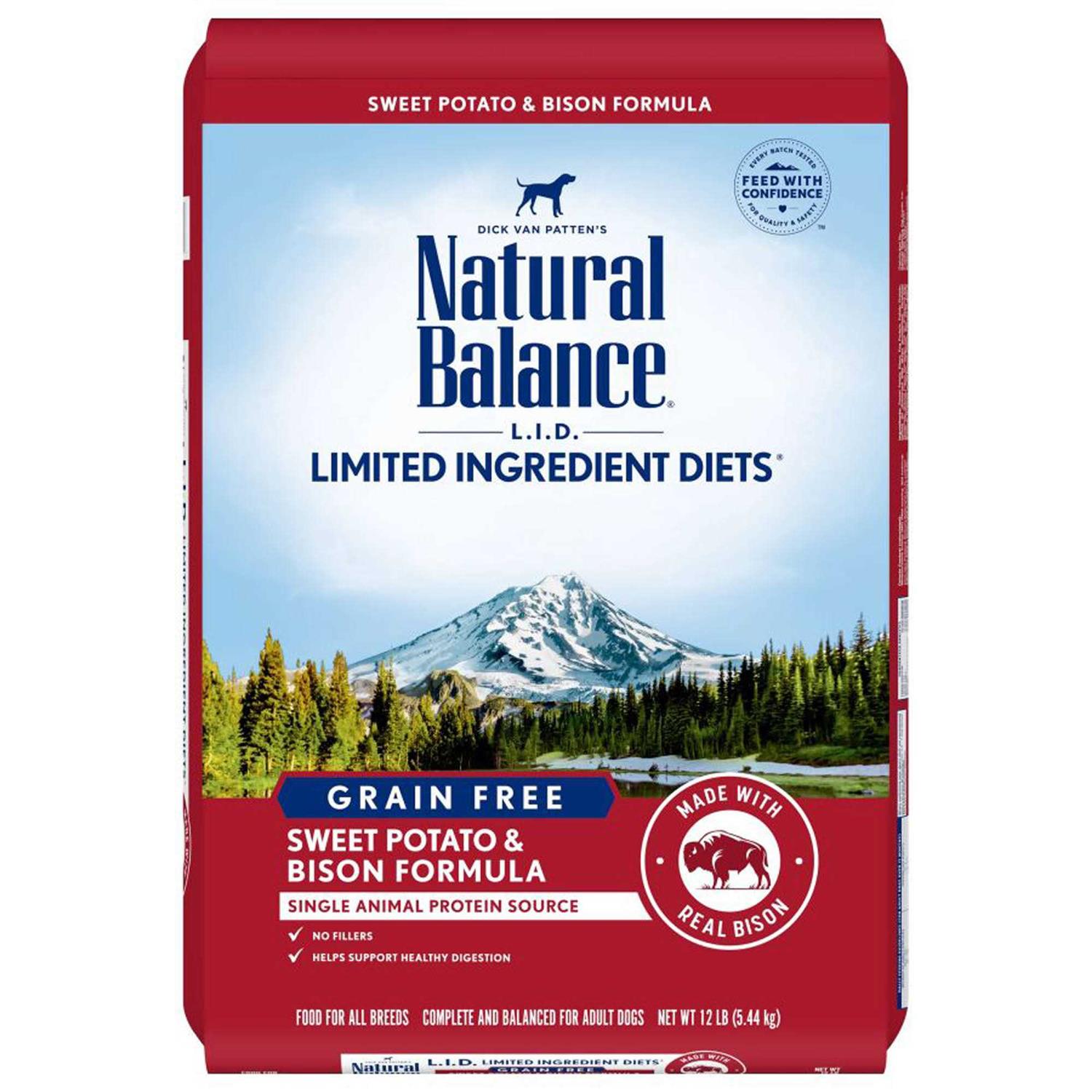 Natural Balance Limited Ingredient Dry Dog Food Sweet Potato Bison - Image 3