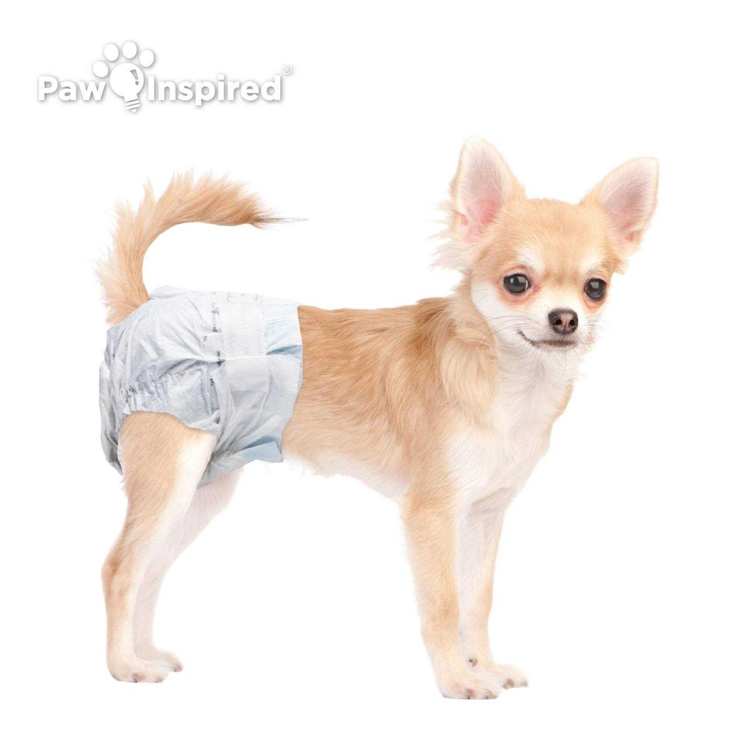 Paw Inspired Disposable Dog Diapers Female Dog Diapers Ultra Protection - Image 4