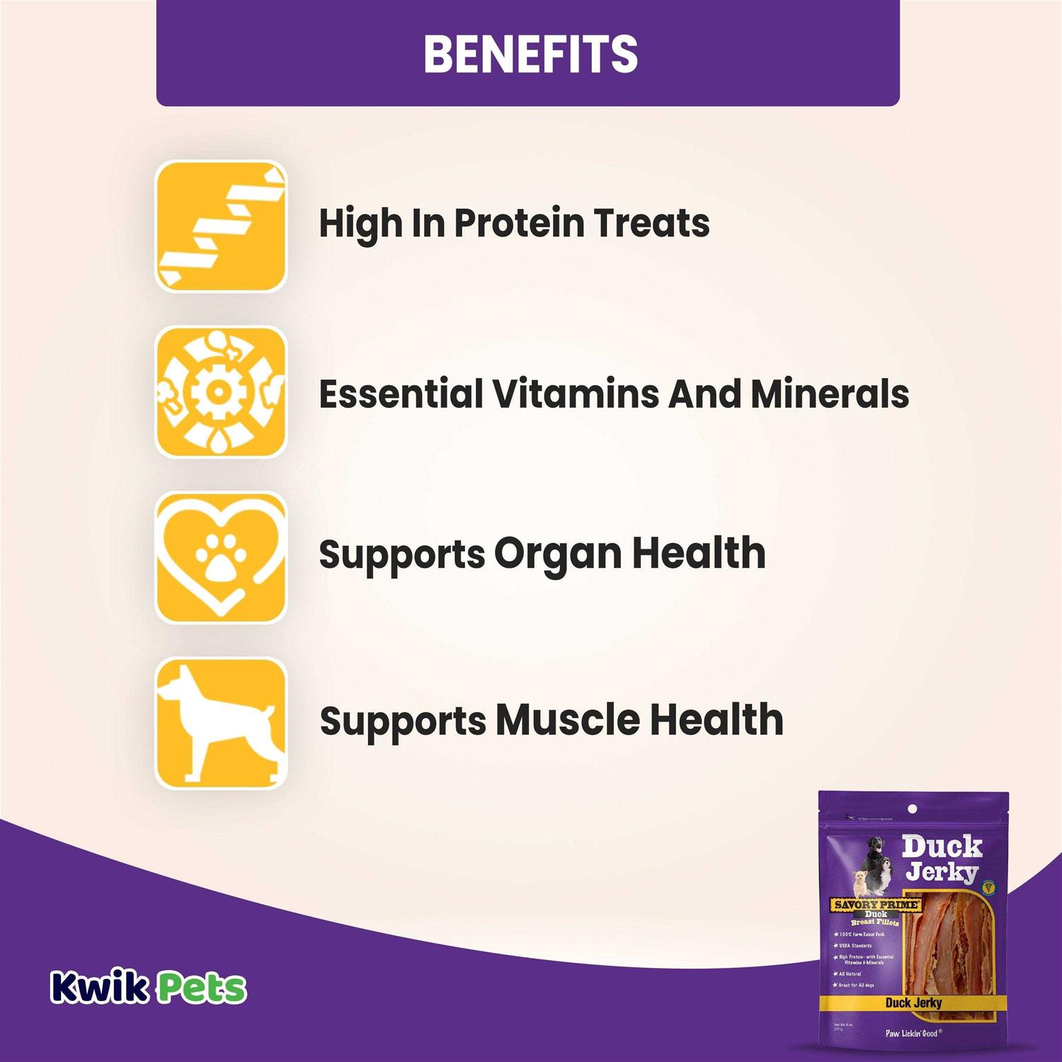 Savory Prime Natural Duck Jerky - Image 3