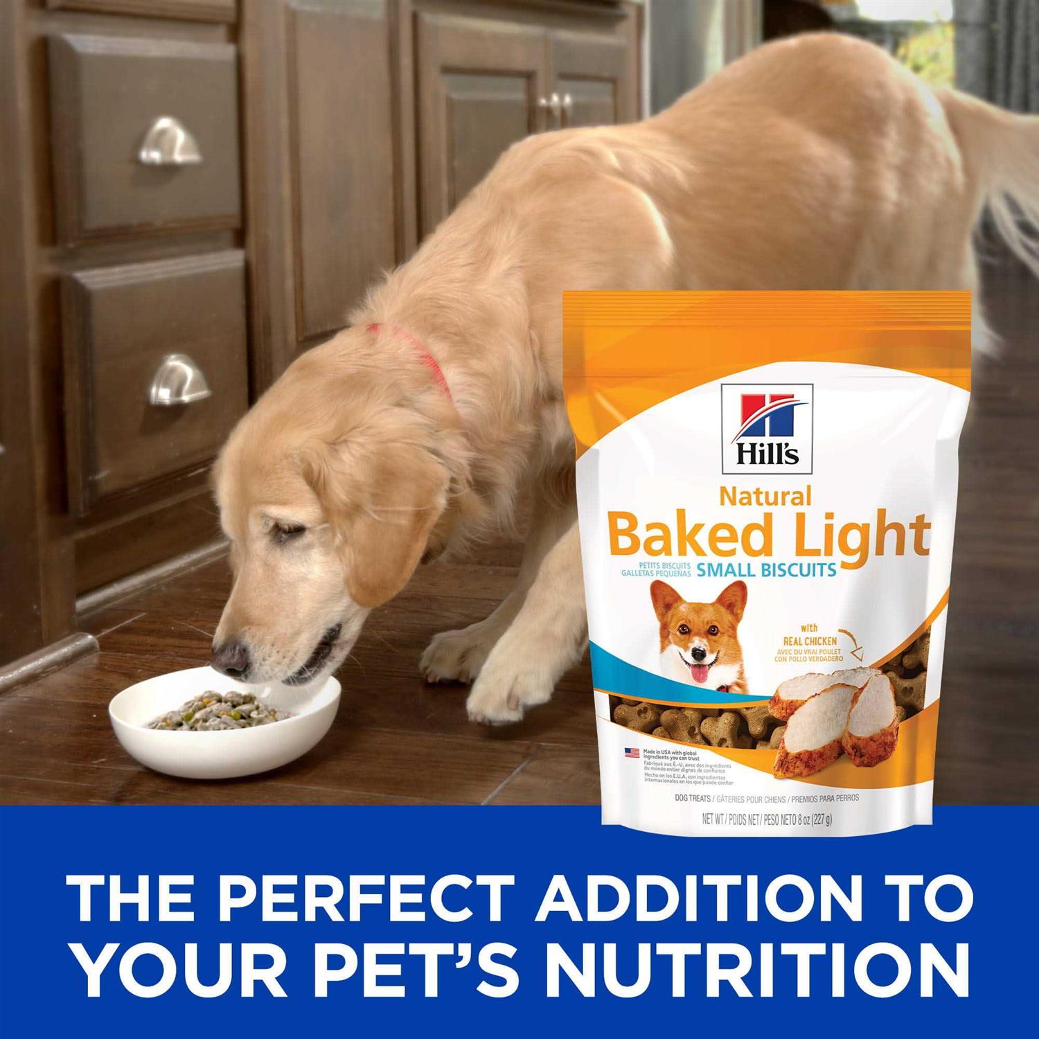 Hill's Natural Baked Light Biscuits with Real Chicken Dog Treats - Image 4